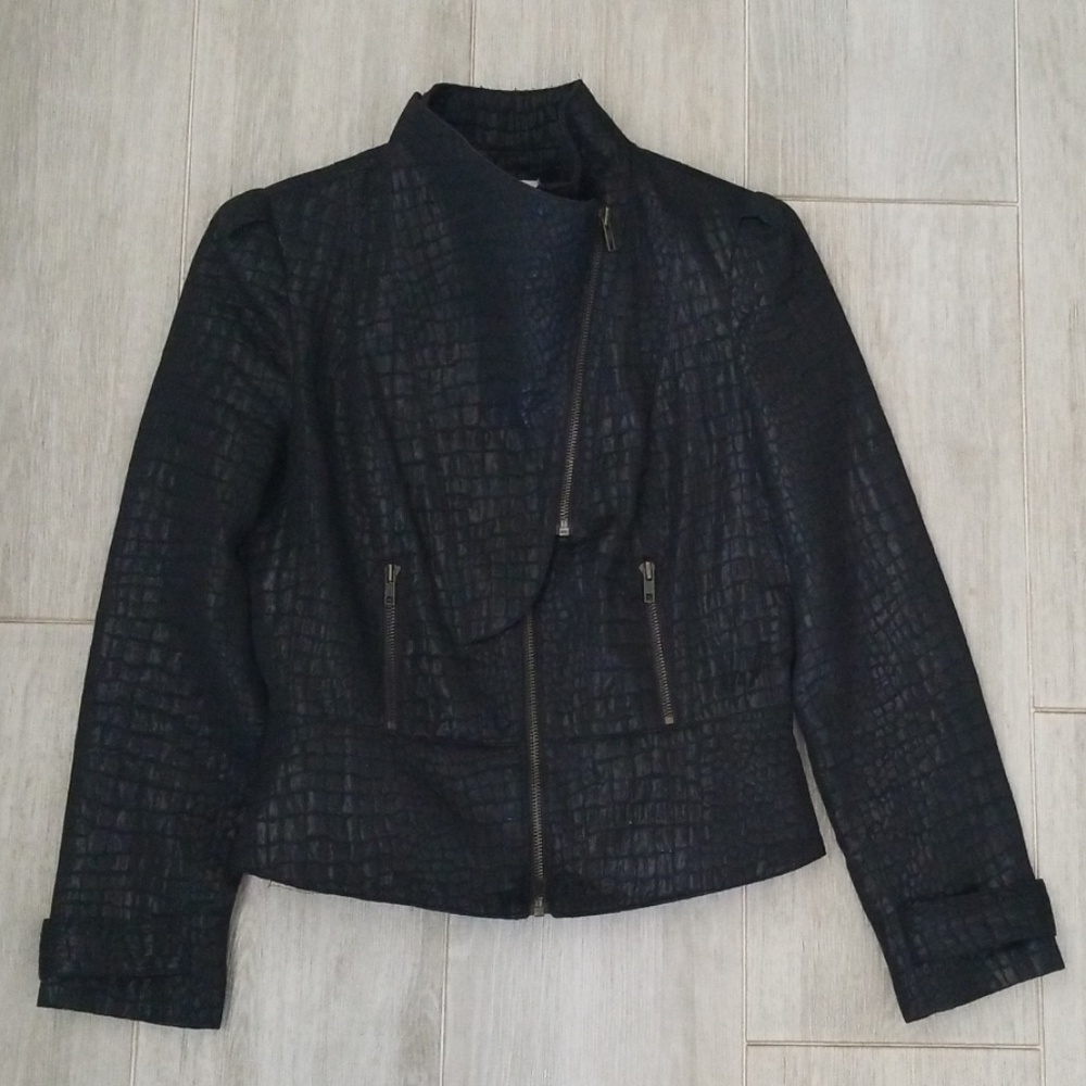 Metallic Moto Jacket - Picture 2 of 8